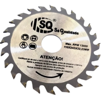 DISCO DE METAL PARA MADEIRA 24 PONTAS SQ-3277