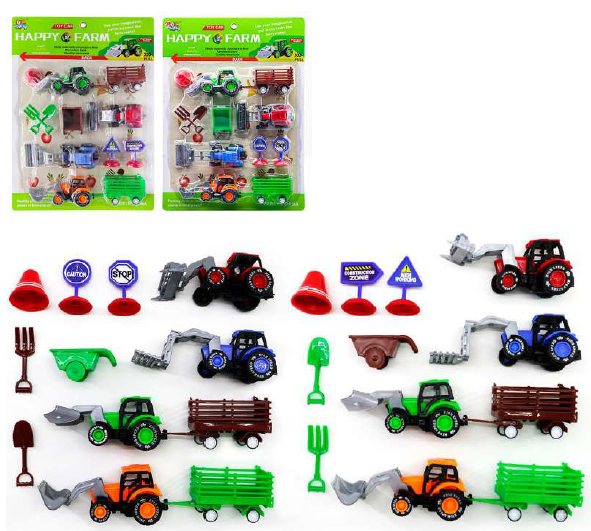CONJUNTO HAPPY FARM TRATOR TK-2404