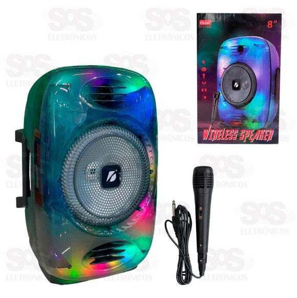 CAIXA DE SOM C/ MICROFONE KTS-1896