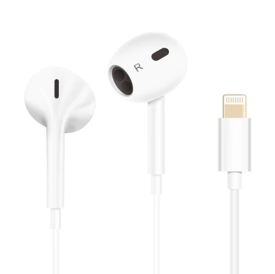 FONE DE OUVIDO COM FIO LIGHTNING 202I