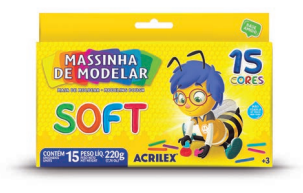MASSINHA DE MODELAR SOFT  07314