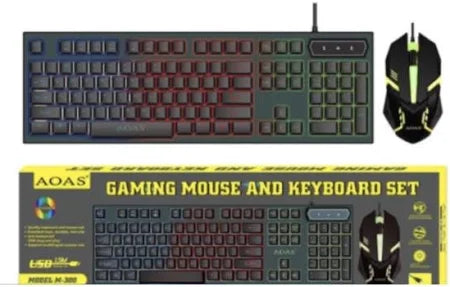 CONJUNTO TECLADO E MOUSE GAMER M-300