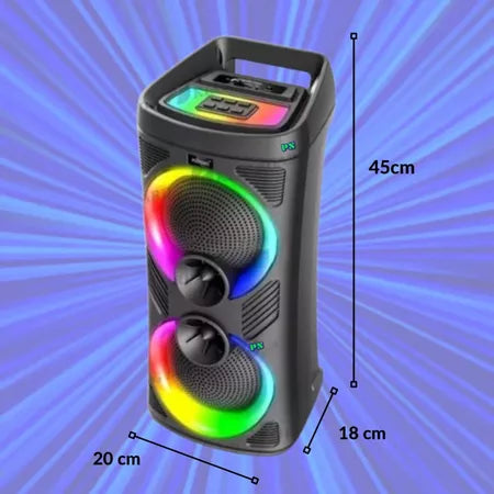 CAIXA DE SOM C/ MICROFONE KBROAD KTS-1860