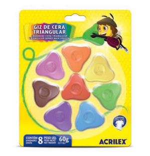 GIZ DE CERA TRIANGULAR 09324