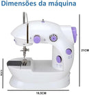 MINI MAQUINA DE COSTURA SM-202A