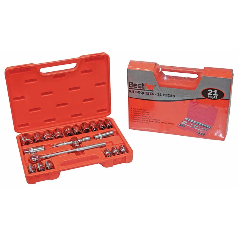 KIT SOQUETES - 21 PÇS BFH1881