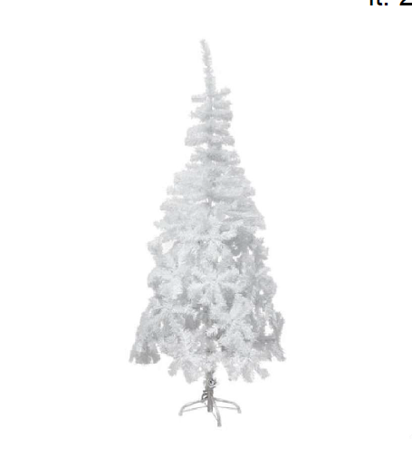 ÁRVORE DE NATAL BRANCA 1,8M 450 GALHOS NS105405