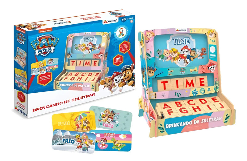 BRINCANDO DE SOLETRAR PATRULHA