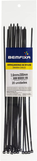 ABRACADEIRA DE NYLON 3.6MMX150MM YA-2599