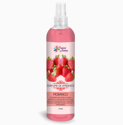PERFUME DE AMBIENTE TROPICAL 240ML-MORANGO
