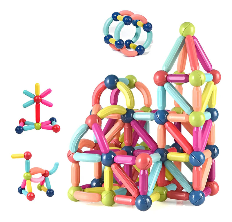 BLOCIS DE MONTAR MAGNETICOS 128PCS UPPER1129