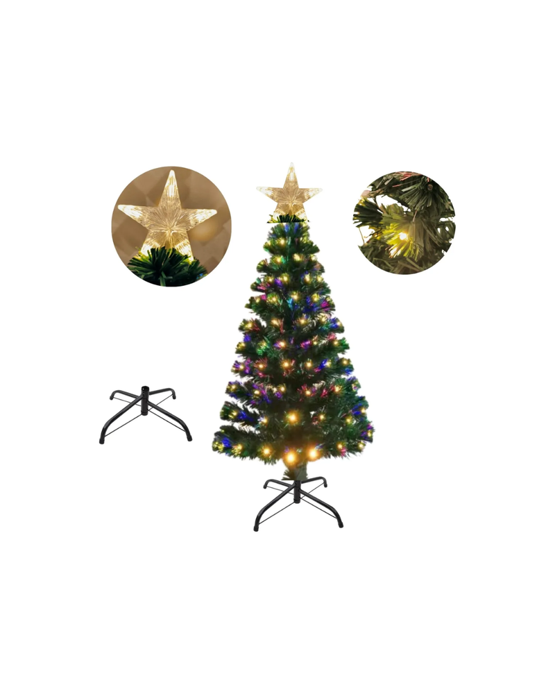 ARVORE DE NATAL 1.2M 130 GALHOS C/ LUZ ASH-950439