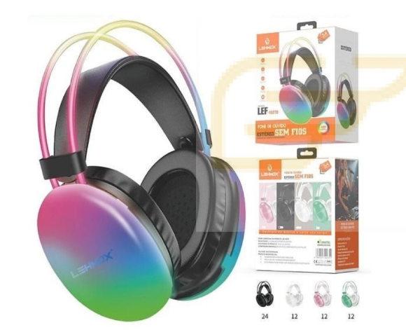 FONE DE OUVIDO LEHMPX LEF-11027D RGB