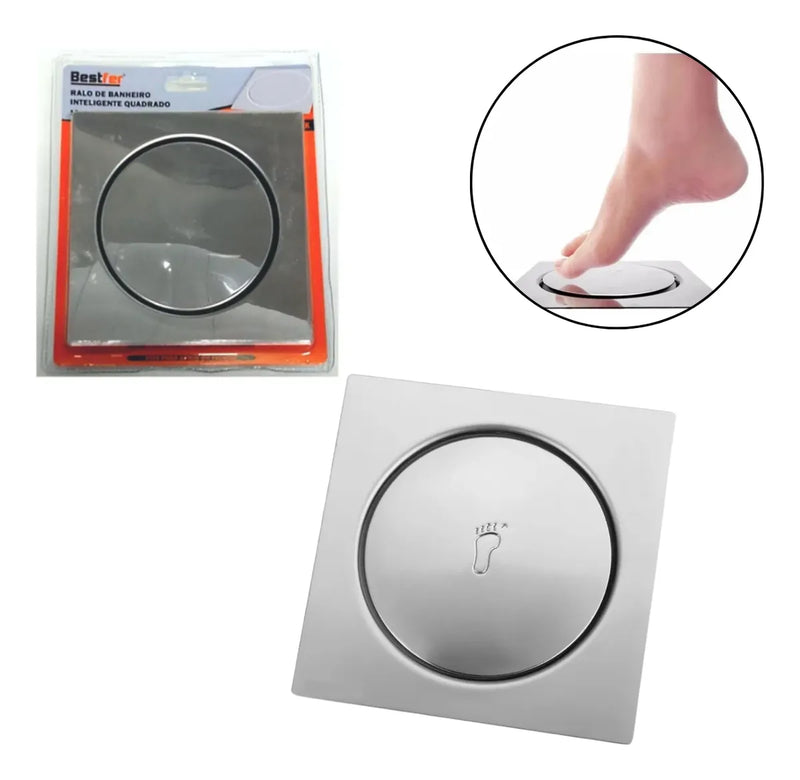 RALO DE BANHEIRO INTELIGENTE 15X15CM  BFH2308