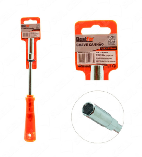 CHAVE CANHÃO BFH3416 3/8 X 125MM