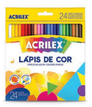 LAPIS DE COR 24 UNIDADES 09694