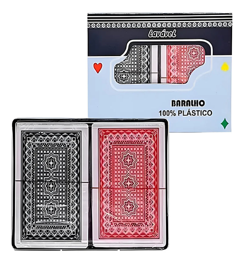 BARALHO DUPLO 25MM XH-9293