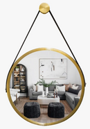 E0005 ESPELHO REDONDO 60X60CM COM ALCA