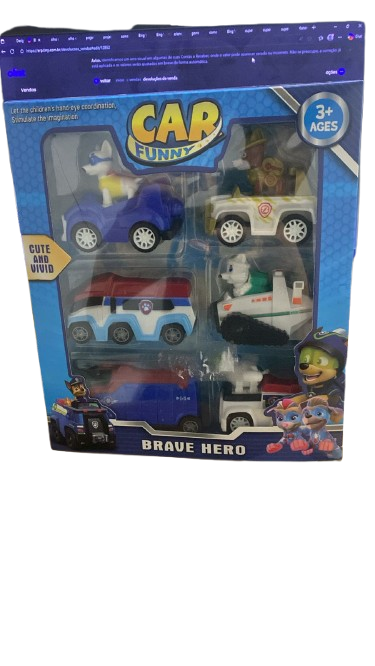 CARRINHO PC KIT 6PÇS DT956