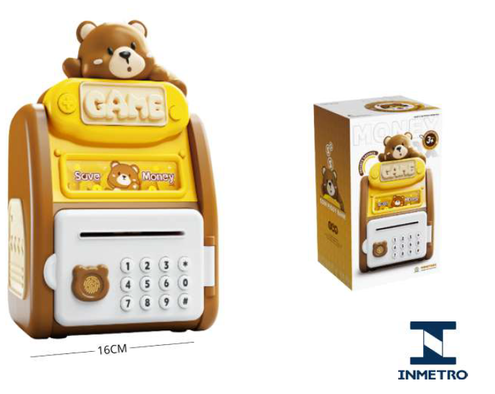 COFRE ELETRONICO INFANTIL C/ SENHA XC-02