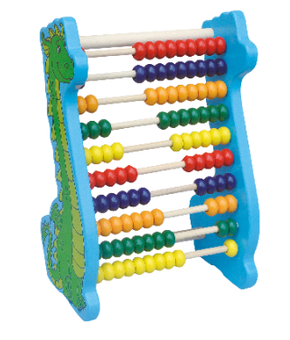 ÁBACO DE MADEIRA 10 HASTES YP8768