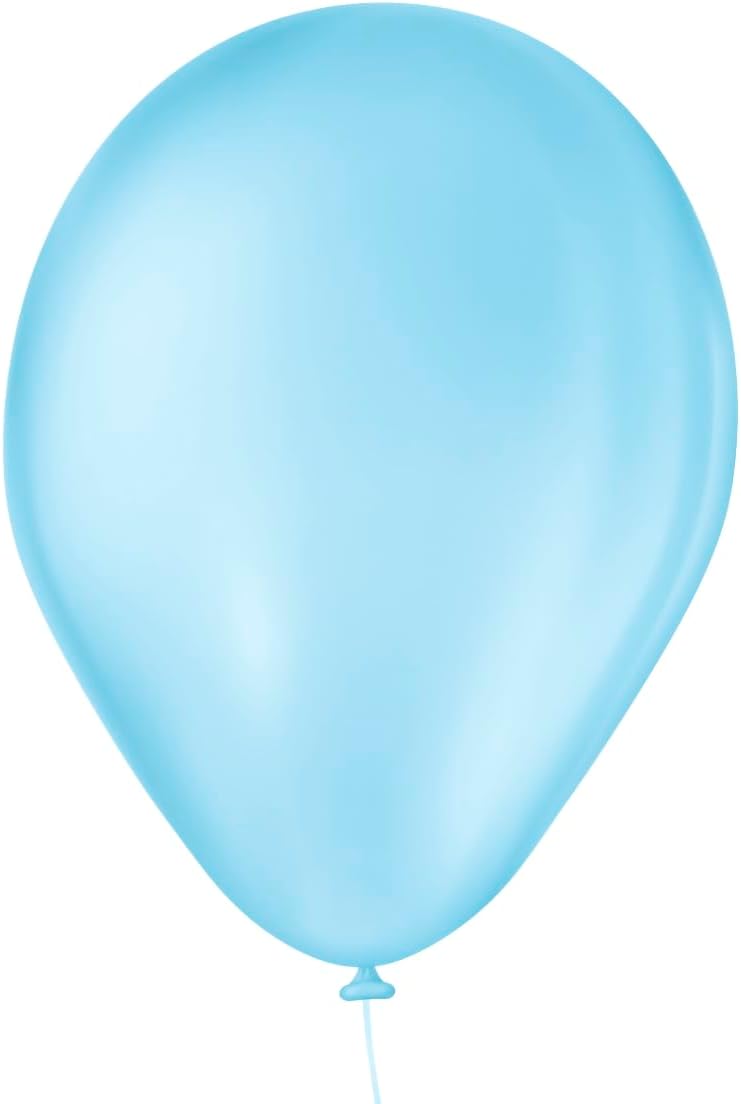BALAO PEROLA 09 AZUL CANDY C/25
