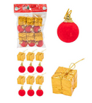 BOLA E TAMBOR ISOPOR 12PÇS NS159255