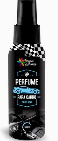 PERFUME PARA CARRO TROPICAL 60ML - CARRO NOVO