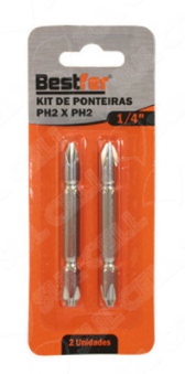KIT 2 PONTEIRAS PH2X PH2 1/4  BFH2743