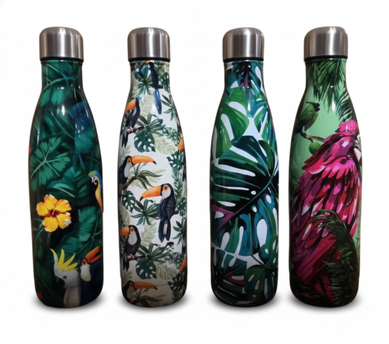 GARRAFA TERMICA COM ESTAMPA 500ML IOD00019