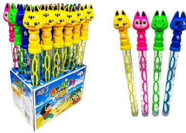 BASTÃO P/ FAZER BOLHA DE SABÃO GATO TK-AB6017