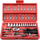 KIT DE FERRAMENTAS 46 PCS AJ-R17-L