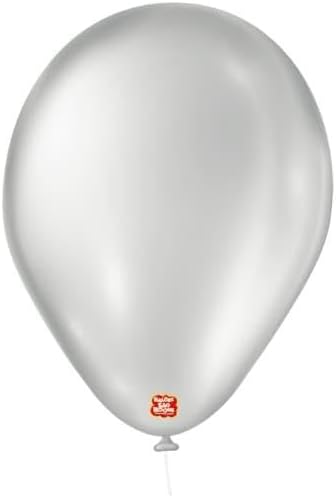 BALAO PEROLA 05 PRATA C/25